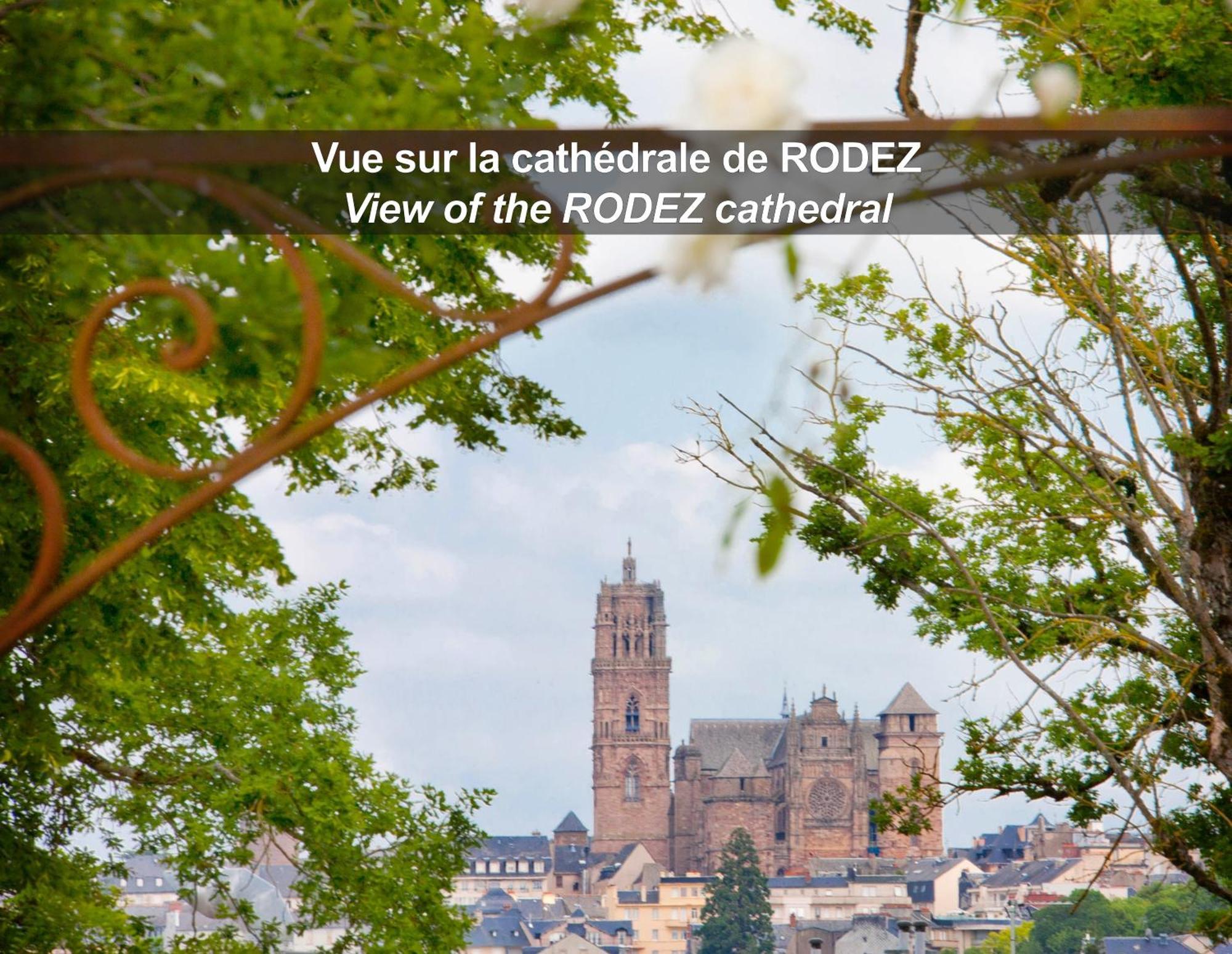 Hotel La Ferme De Bourran Rodez - Parking Prive Gratuit Екстер'єр фото